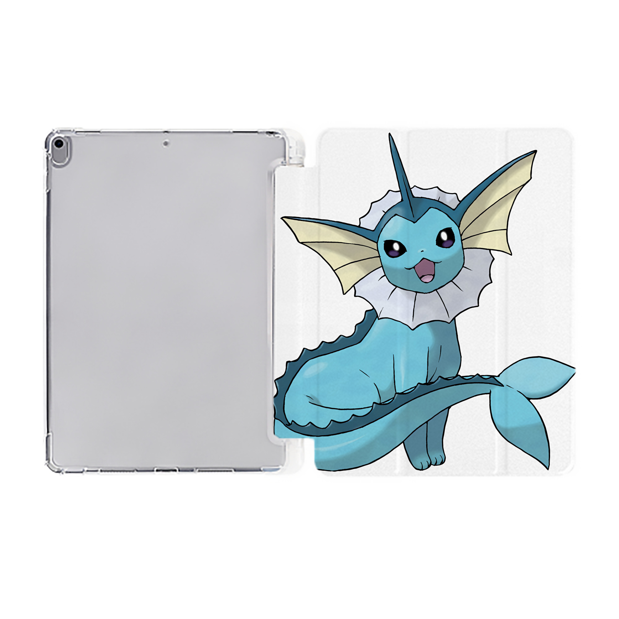 （画像用） ポケットモンスター Pokémon IPad ケース ペン収納付き 三つ折りスタンド PUレザー×シリコン 対応機種9.5/10.5/10.9インチ